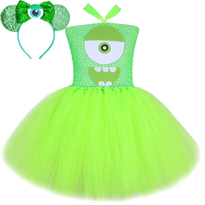 Mike Wazowski Tutu Dress